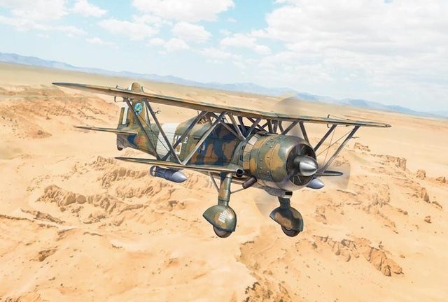 Italeri FIAT CR.42 Falco Jagd.-F/Nachtjäger, Modellbau, 1:48 - Bild 1