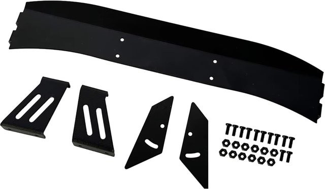 HobbyCorki Universeller RC Auto Heckflügel Spoiler, 1:10, Schwarz, Kunststoff - Bild 1