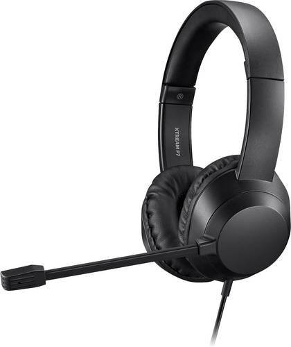 Adesso Xtream P7 AI Copilot On-Ear Headset kabelgebunden Stereo schwarz-meliert - Bild 1