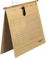 Falken Hängehefter UniReg A4 in Beige und Braun aus Papier mit Blauer Engel Zertifizierung - Bild 1