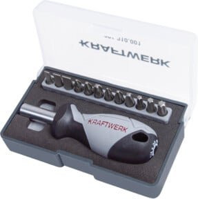 Kraftwerk Magnetischer Bit-Schraubendreher Bit-Halter in Grau - Bild 1