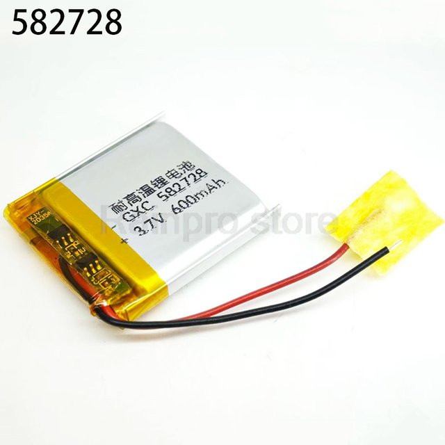 Rainpro Lithium-Polymer-Batterie 3,7 V in Silber für Kinderortungsgeräte und Uhren - Bild 1