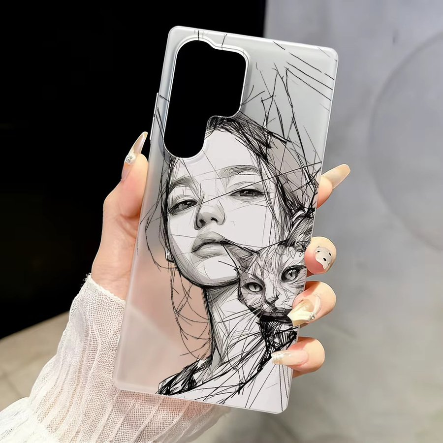 Matte Silikonhülle für Samsung Galaxy A56 5G A55 A54 A53 A17 A16 A15 S25 Ultra S24 FE S23 A36 A35 A34 A26 A07 A06 A05s - Bild 2