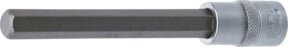 BGS Bit-Einsatz 4273 in Grau, Länge: 140 mm, Antrieb Innenvierkant 12,5 mm (1/2"), Innensechskant 12 mm - Bild 1