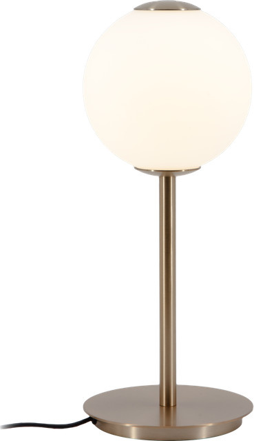 Umage Audrey Tischleuchte in Gold und Messing mit Opalglas im skandinavischen Design - Bild 1