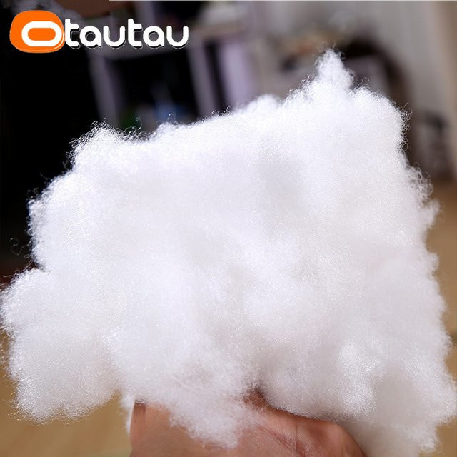OTAUTAU Kissenfüllung aus weißem Polyester für Kissen und Puppenspielzeug, 500g oder 1000g - Bild 1