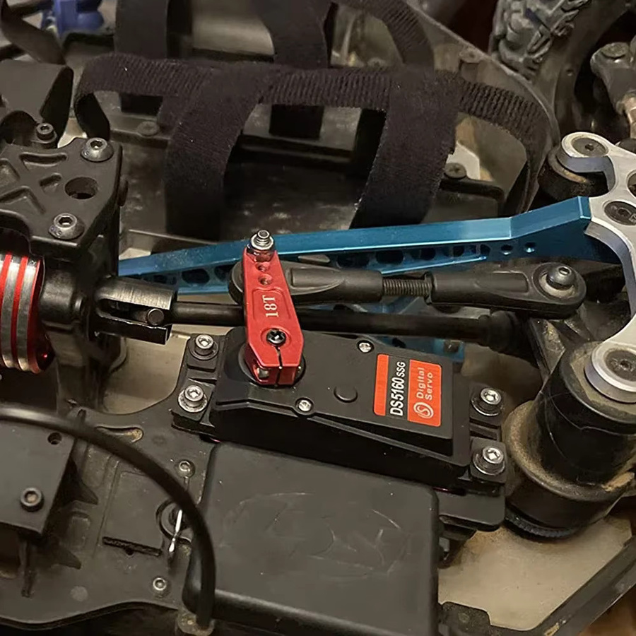 wishiot Digitaler Servo, Wasserdicht, Vollmetallgetriebe, für Redcat Baja 1/5 RC Auto - Bild 4
