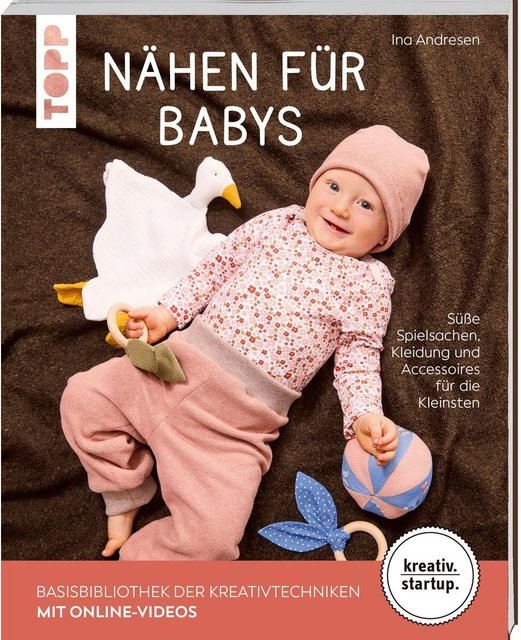 Nähen für Babys, Ina Andresen, Hardcover - Bild 1