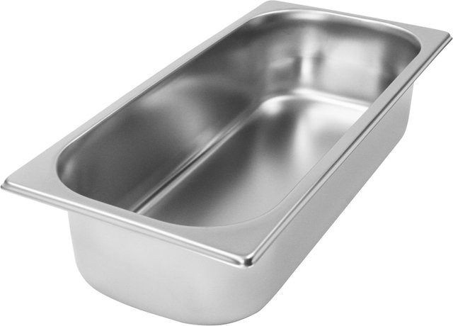 Schneider Eisbehälter aus Edelstahl in Silber, L 36 cm, B 16,5 cm, H 8 cm - Bild 1