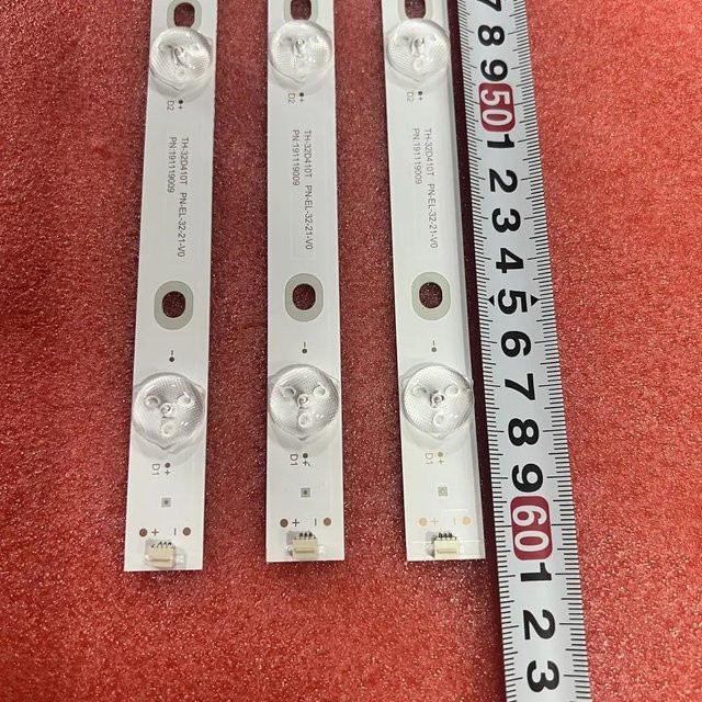 LED-Streifen in Weiß für Panasonic TX-32CS510E TX-32DS500B TX-32ES400B TX-32FS500B TX-32CS510B TX-32DS500E TH-32D410T TX-32ESW504S - Bild 1