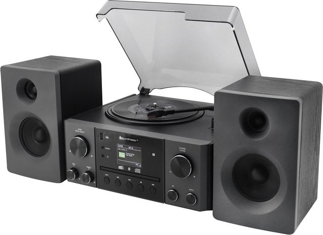 Soundmaster Stereoanlage MCD1950 in Schwarz - Bild 1