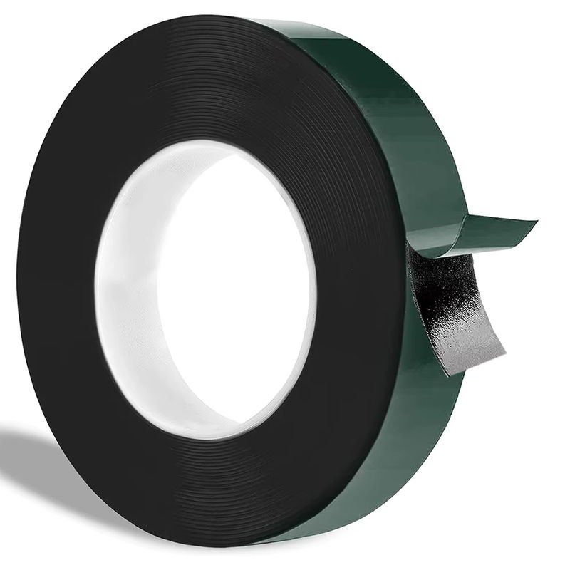 TFAAI Selbstklebendes doppelseitiges Schaumstoffband aus PE-Schwamm, Schwarz, 10 m Länge - Bild 5