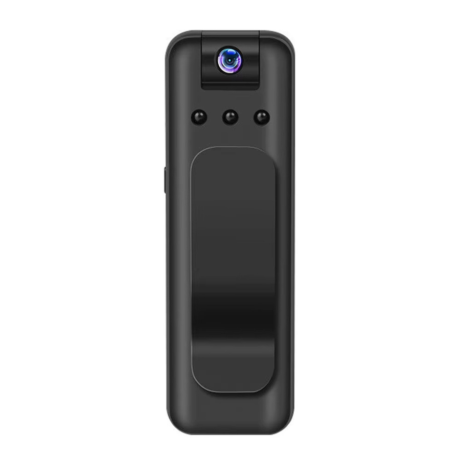 Occkic Mini Action Kamera mit 1080P HD Wifi, Tragbare Digitale BodyCam mit IR Nachtsicht in Schwarz - Bild 7