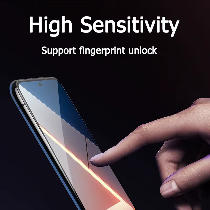 Displayschutzfolie aus gehärtetem Glas für Xiaomi Poco M7 4G, 9H kratzfest, transparent - Bild 3