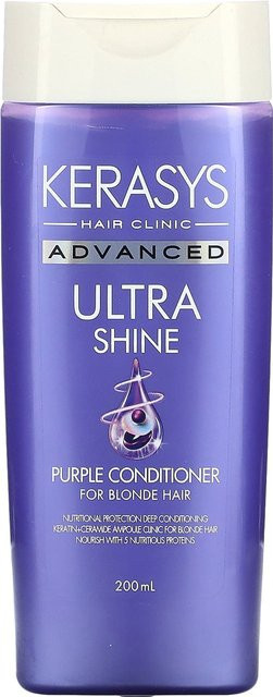 Kerasys Advanced Ultra Shine Conditioner, 200 ml, coloriertes Haar - Bild 1
