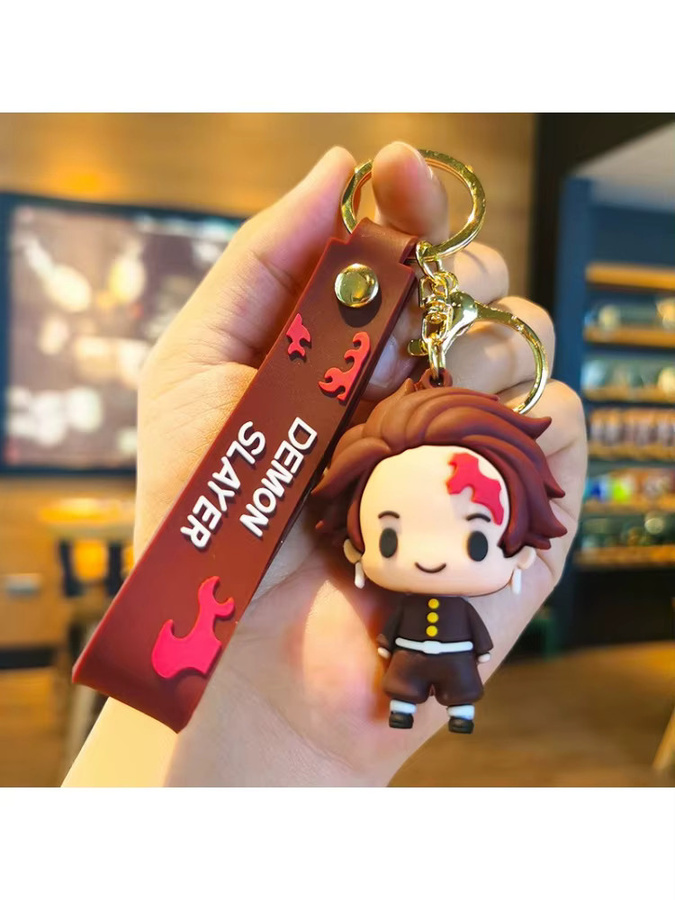 Bandai Anime Demon Slayer Kamado Nezuko Schlüsselanhänger, Unisex - Bild 3