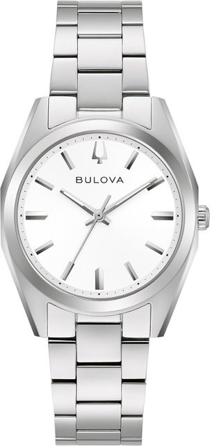 Bulova Armbanduhr, Quarz, Edelstahl, Eckig, 31 mm, Damen - Bild 1