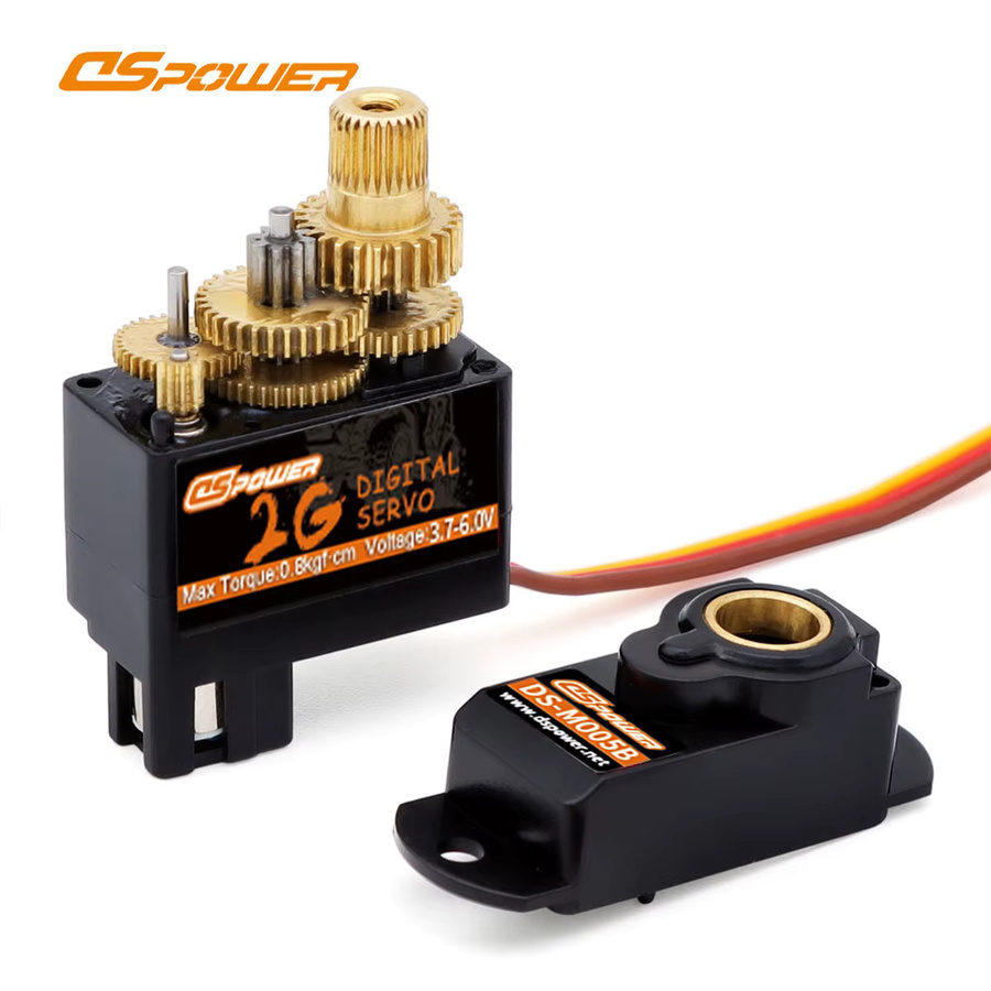 DSpower 2g Metal Gear Coreless Motor Micro Digital Servo, JR/JST1.0/JST1.25 Stecker - Bild 4