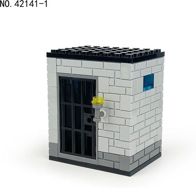 401CS Stadtpolizeiwache SWAT Militärische Ausrüstung Kammer, Mini Actionfiguren Set, Baustein Ziegelsteine, ab 14 Jahre - Bild 1