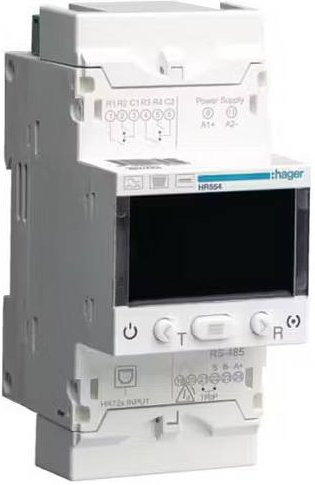 Hager HR554 Fehlerstromschutz-Relais Typ B, 30mA, 3A, 4-Kanal Z-Element - Bild 1