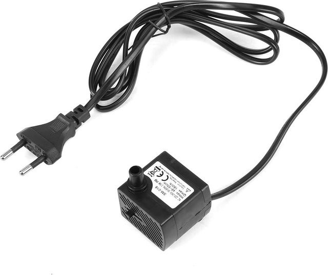 DIYelecs Mini Ultra Leise Tauchwasserpumpe in Schwarz für Fischteich, Aquarium und Brunnen - Bild 1