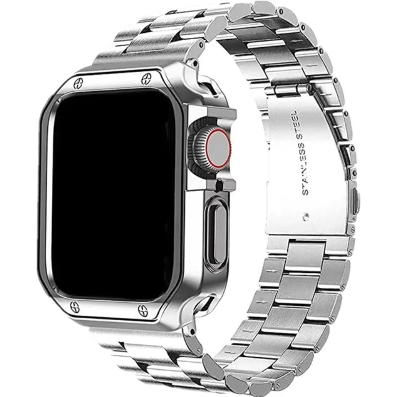 FancyWrist Uhrenarmband Edelstahl, Silber, Unisex - Bild 1