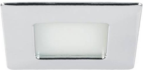 Brumberg 12110023 LED-Einbauleuchte in Chrom, quadratisch, warmweiß - Bild 1