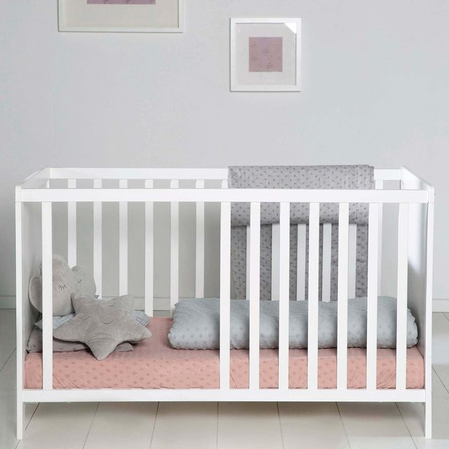 Roba Beistellbett mit Safe Asleep Matratze in Weiß, B/T: 120 x 60 cm - Bild 1