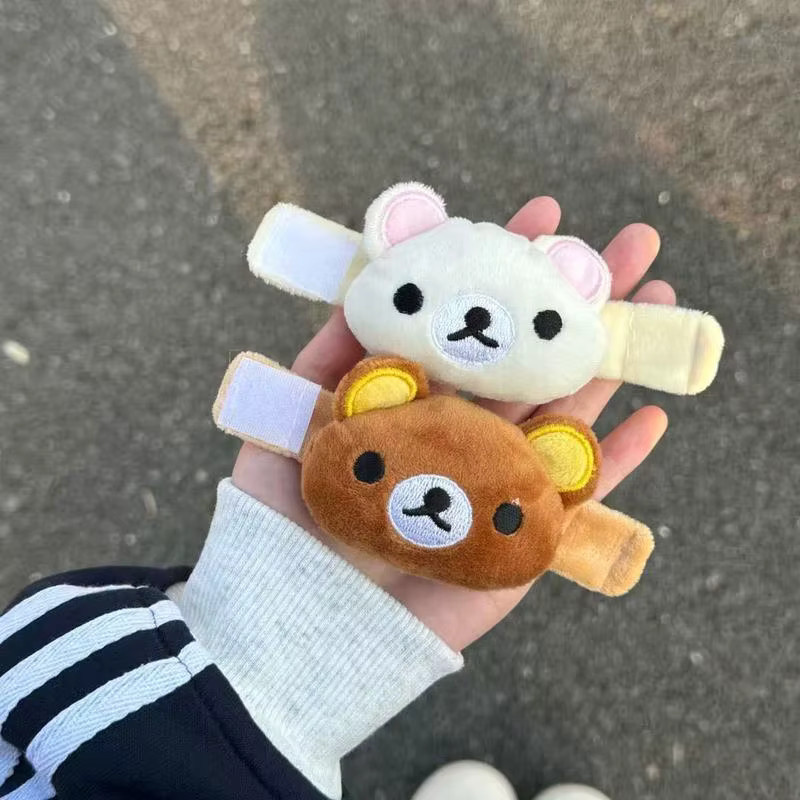 Bandai Rilakkuma Plüschbär Schlüsselanhänger, Braun, Unisex - Bild 3