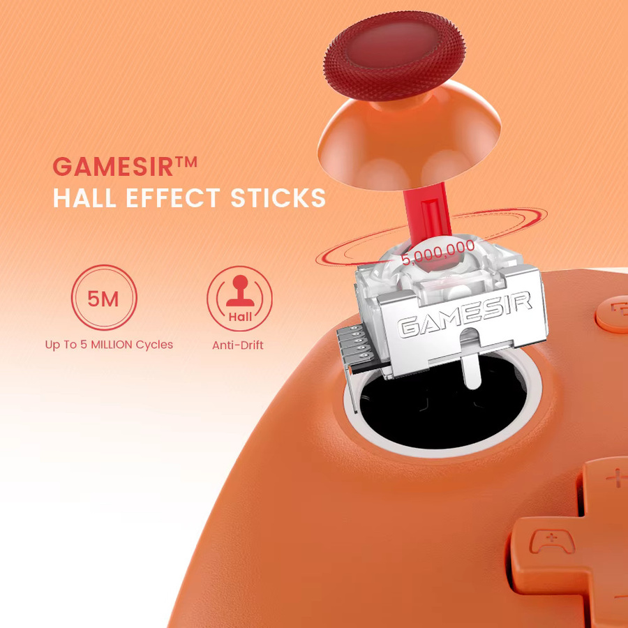 GameSir G7 SE Xbox Wired Gamepad mit Hall Effect Joysticks in Purple für Xbox Series X, Xbox Series S, Xbox One und PC - Bild 3