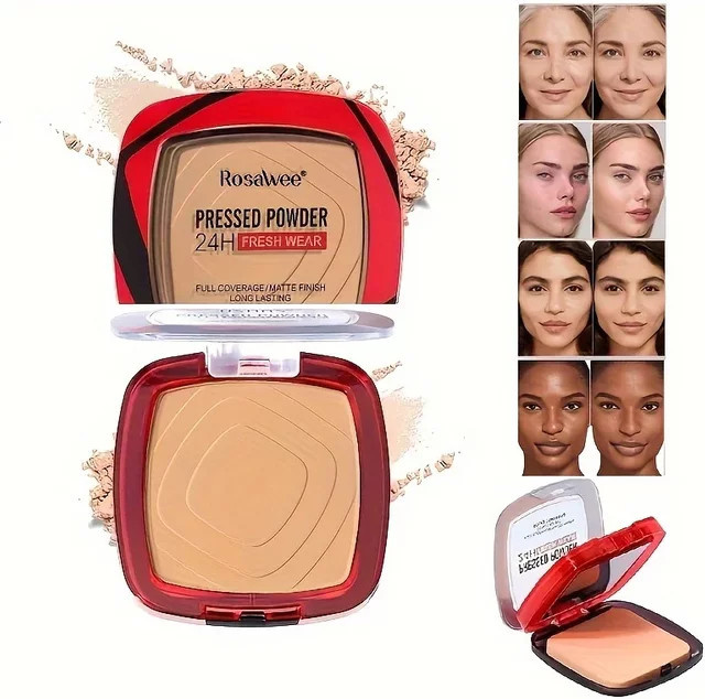 Page Vine Puder-Make-up, mattierend, vollständig deckend, mit Puff-Applikator - Bild 1