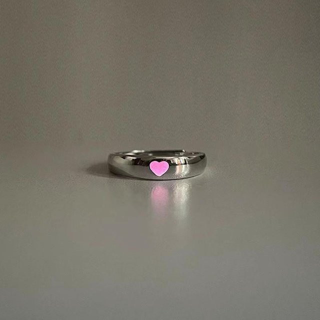 KaiTingu Jewelry Ring, Zinklegierung, rosa, Unisex - Bild 1