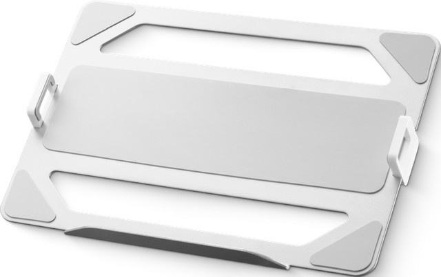 One For All Premium Universal-Laptophalter DM0030, Silber - Bild 1