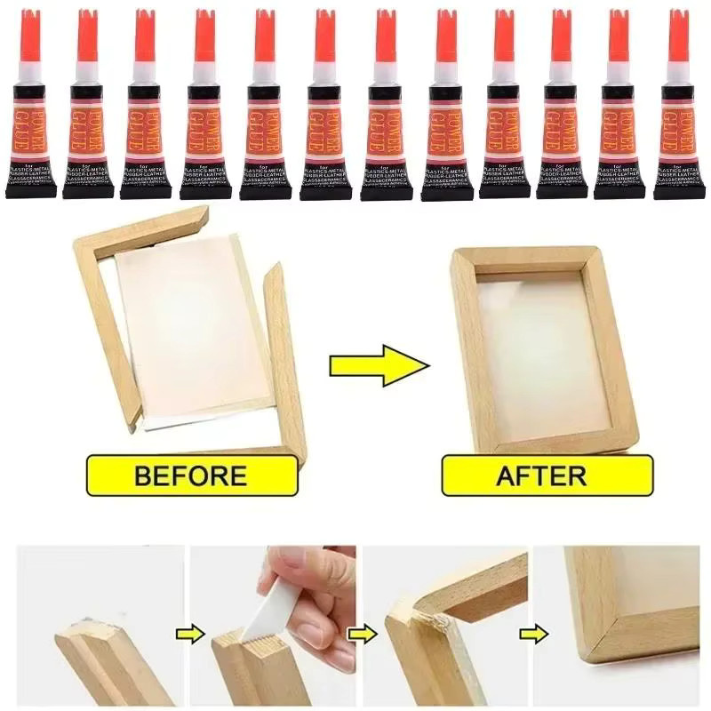 B7000 Flüssiger Superkleber Cyanacrylat Mehrzweck-Schnellkleber Transparent für Holz, Metall, Glas, Leder und Kunststoff - Bild 5