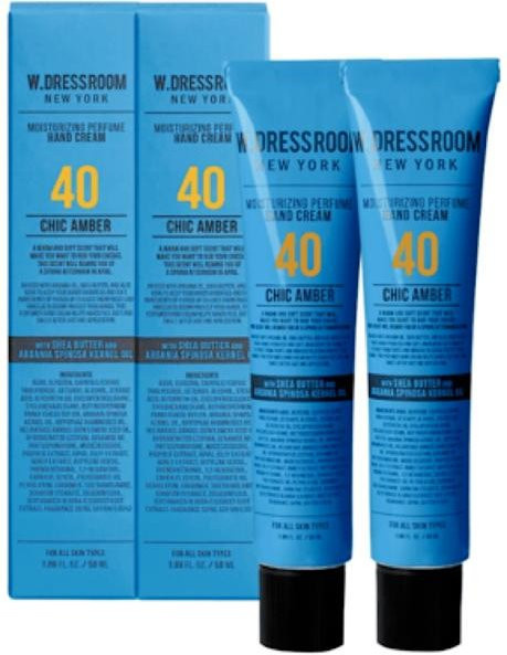 W.Dressroom Parfüm Handcreme Chic Amber, 2 x 50 ml, Unisex - Bild 1