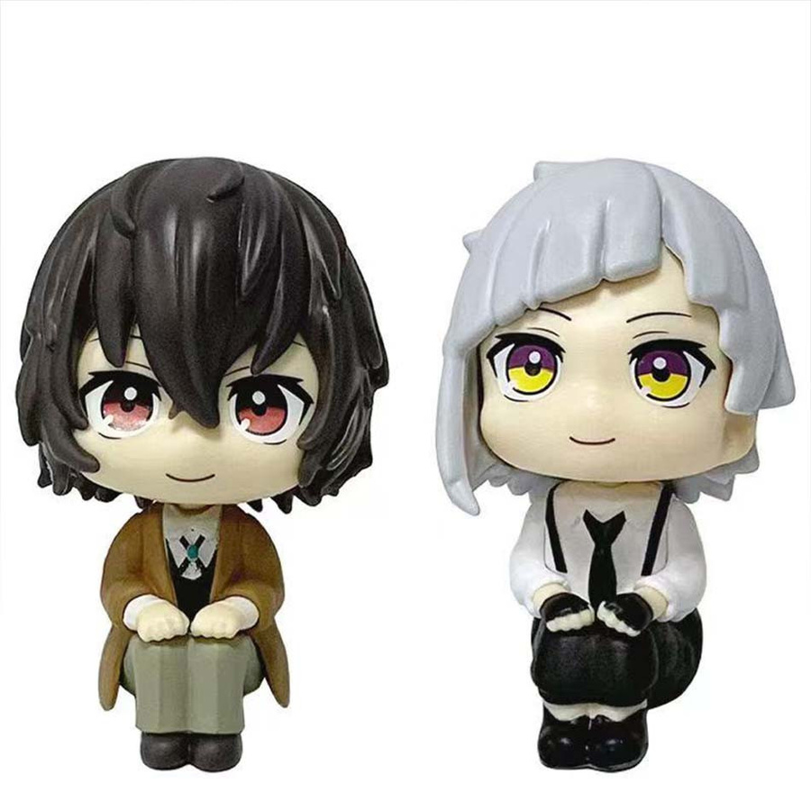 MegaHouse Bungou Stray Dogs LooK Up Dazai Osamu Nakajima Atsushi Actionfigur PVC Modell ab 14 Jahren - Bild 2