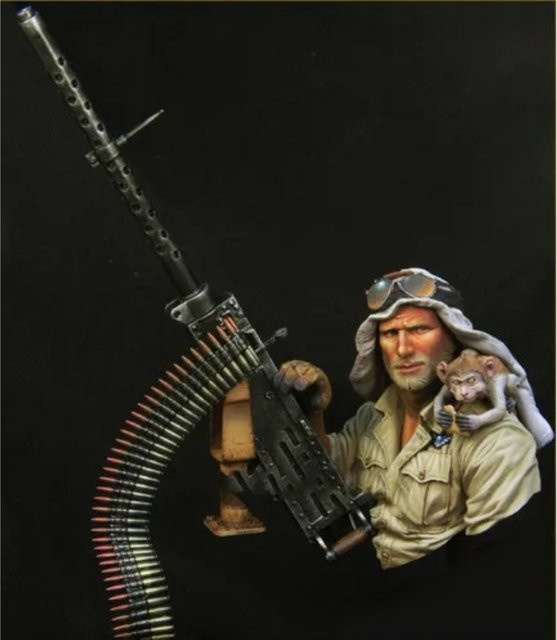 GK Britischer Schütze, Resin-Soldatenmodell, 1/10, unmontiertes und unbemaltes DIY-Set - Bild 1