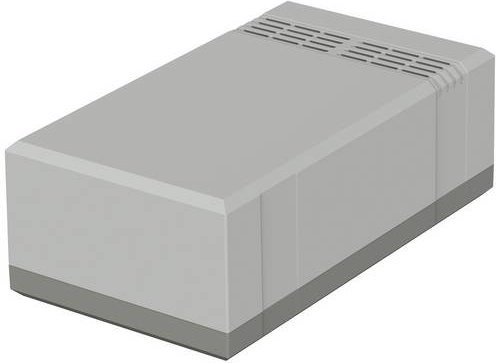 Bopla ELEGANT EG 2070L Elektronikgehäuse aus Polystyrol in Lichtgrau RAL 7035, B/T/H: 20,0 x 11,2 x 7,0 cm - Bild 1