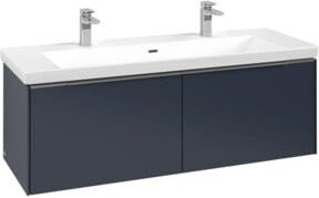 V&B Waschtischunterschrank Subway 3.0 in Weiss, B/T/H: 127,2 x 47,8 x 47,8 cm - Bild 1