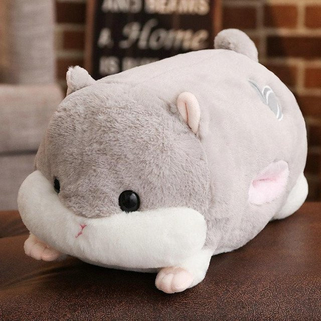 Kidsly Hamster Plüschtier, grau, 50cm - Bild 1
