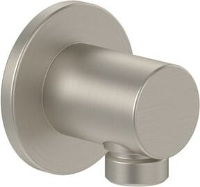 Villeroy & Boch Wandanschlussbogen Universal Showers Rund für Wandmontage in Brushed Nickel Black - Bild 1