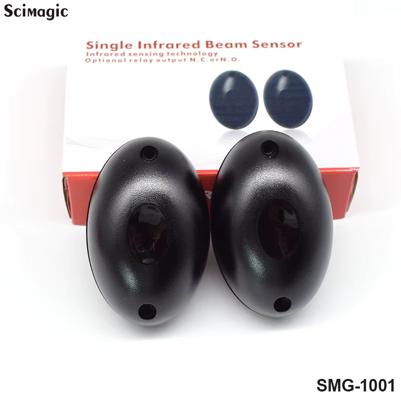 Scimagic-RC Infrarot-Strahlsensor Barriere-Detektor als automatisierte Fotozelle für Fenster, Türen und Garagentore in Schwarz (12V/24V) - Bild 4