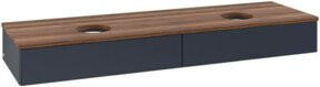 V&B Waschtischunterschrank Antao mit integrierter Beleuchtung, weiß lackiert, B/T: 160 x 50 cm - Bild 1