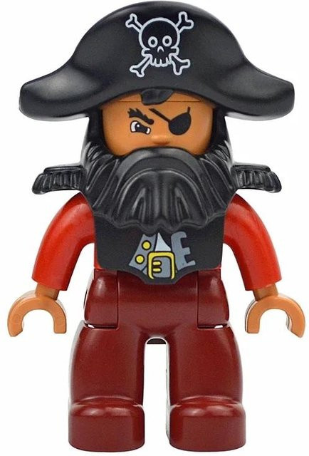 Yiran toy Familienfiguren Baustein, Prinzessin, Piraten, Polizei, ab 3 Jahre - Bild 1
