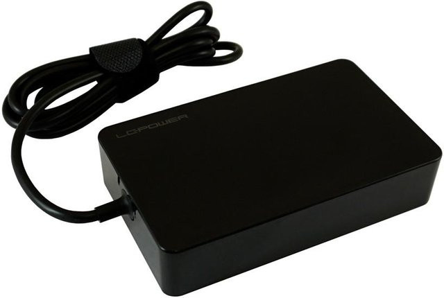 LC-Power Laptop-Netzteil LC-NB-PRO-90-C mit 90 W und USB-C Anschluss in Schwarz - Bild 1