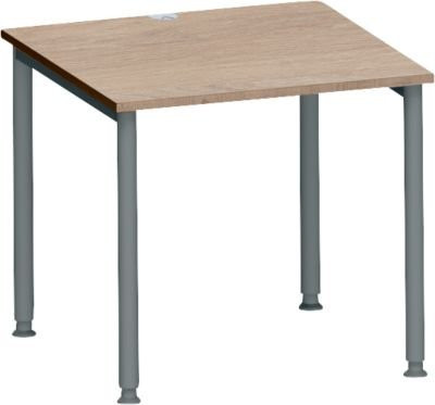 Schäfer Shop Genius Schreibtisch MODENA FLEX in Eiche und Anthrazit, B/T: 80 x 80 cm - Bild 1