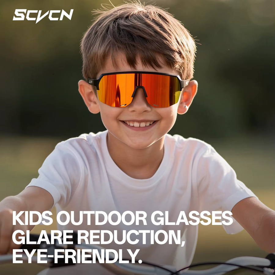 SCVCN Sonnenbrille Kinder, Vollrand, Kunststoff - Bild 5