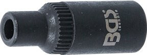 BGS Gewindebohrer-Aufnahme Steckschlüssel-Einsatz in Schwarz, 6,3 mm (1/4 Zoll) - Bild 1