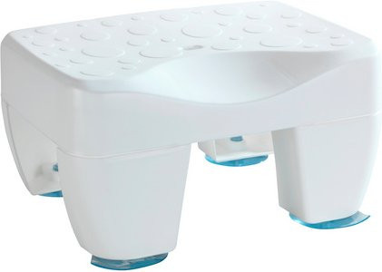 Wenko Badewannenhocker Secura Weiß B/H/T: 40 x 21 x 31 cm - Bild 1