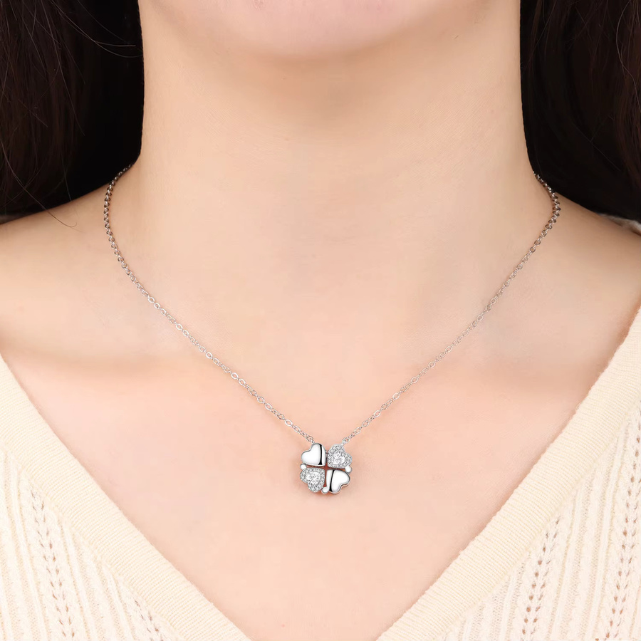 Orstarry Halskette, 925 Silber, Zirkonia, Damen - Bild 2